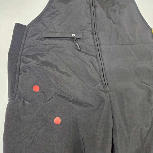 POLAR EDGE Fairy-Dream-Live GORPCORE Black Ski Snow Bib Overall Pants Size XXL. - Picture 9 of 17